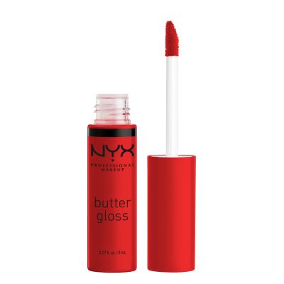 NYX Professional Makeup Butter Gloss Luciu de buze pentru femei 8 ml Nuanţă 40 Apple Crisp