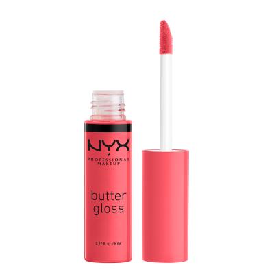 NYX Professional Makeup Butter Gloss Luciu de buze pentru femei 8 ml Nuanţă 36 Sorbet