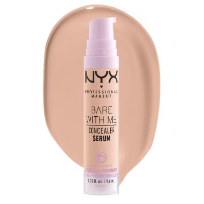 NYX Professional Makeup Bare With Me Serum Concealer Anticearcăn pentru femei 9,6 ml Nuanţă 02 Light