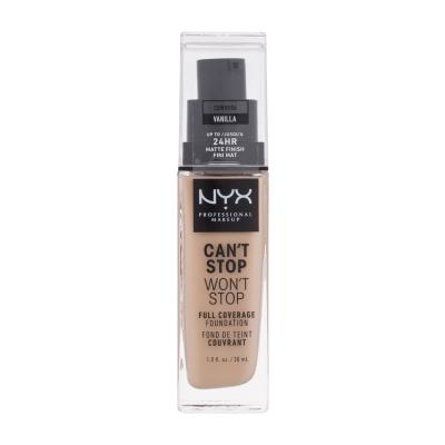 NYX Professional Makeup Can't Stop Won't Stop Fond de ten pentru femei 30 ml Nuanţă 06 Vanilla