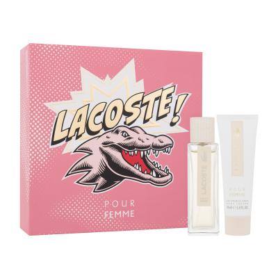 Lacoste Pour Femme Set cadou Apă de parfum 50 ml + loțiune de corp 50 ml