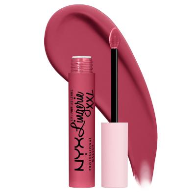 NYX Professional Makeup Lip Lingerie XXL Ruj de buze pentru femei 4 ml Nuanţă 15 Pushed Up