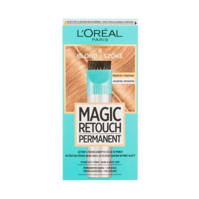 L'Oréal Paris Magic Retouch Permanent Vopsea de păr pentru femei 18 ml Nuanţă 8 Blond