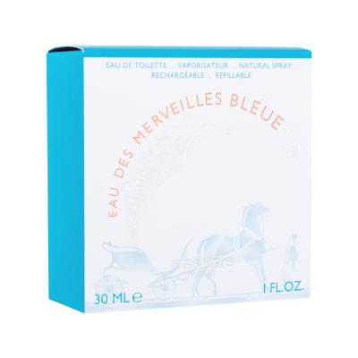 Hermes Eau Des Merveilles Bleue Apă de toaletă pentru femei Reincarcabil 30 ml