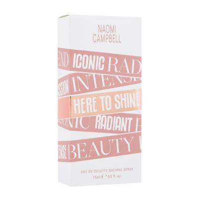 Naomi Campbell Here To Shine Apă de toaletă pentru femei 15 ml
