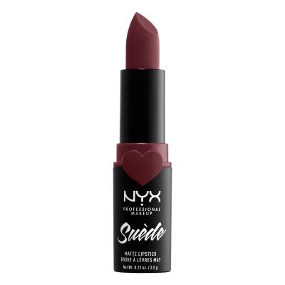 NYX Professional Makeup Suède Matte Lipstick Ruj de buze pentru femei 3,5 g Nuanţă 06 Lolita