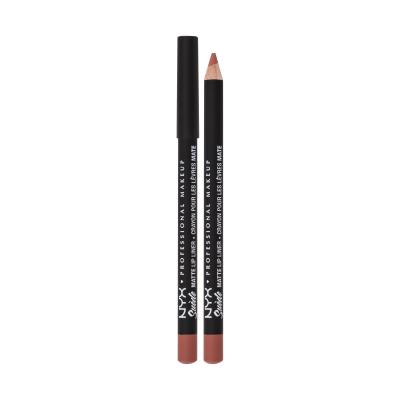 NYX Professional Makeup Suède Matte Lip Liner Creion de buze pentru femei 1 g Nuanţă Brunch Me