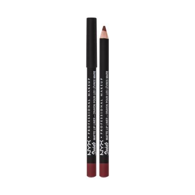 NYX Professional Makeup Suède Matte Lip Liner Creion de buze pentru femei 1 g Nuanţă Spicy