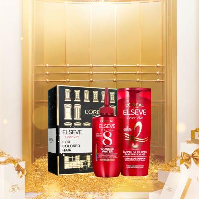 L&#039;Oréal Paris Elseve Color-Vive Set cadou Șampon Elseve Color Vive 250 ml + balsam Elseve Color Vive 8 Second Wonder Water 200 ml