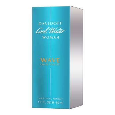 Davidoff Cool Water Wave Woman Apă de toaletă pentru femei 50 ml
