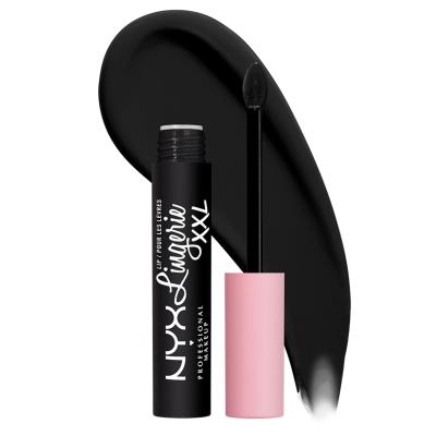 NYX Professional Makeup Lip Lingerie XXL Ruj de buze pentru femei 4 ml Nuanţă 31 Naughty Noir