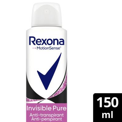 Rexona MotionSense Invisible Pure 48H Antiperspirant pentru femei 150 ml