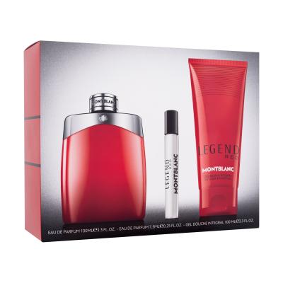Montblanc Legend Red Set cadou Apă de parfum 100 ml + apă de parfum 7,5 ml + gel de duș 100 ml