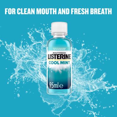 Listerine Cool Mint Mouthwash Apă de gură 95 ml