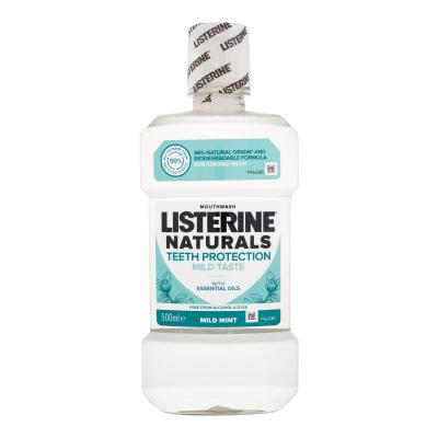 Listerine Naturals Teeth Protection Mild Taste Mouthwash Apă de gură 500 ml
