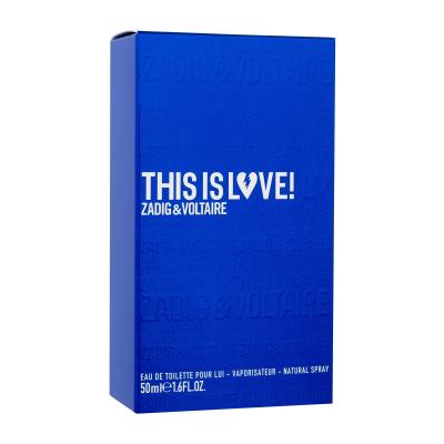 Zadig &amp; Voltaire This is Love! Apă de toaletă pentru bărbați 50 ml