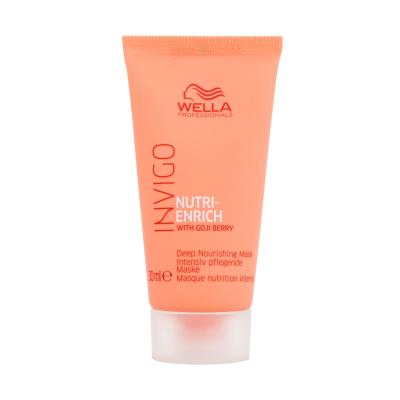 Wella Professionals Invigo Nutri-Enrich Deep Nourishing Mask Mască de păr pentru femei 30 ml