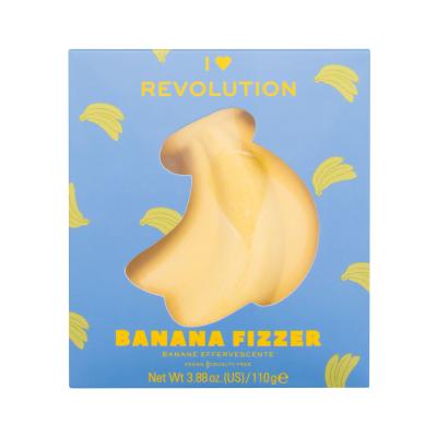I Heart Revolution Tasty Banana Bilă efervescentă de baie pentru femei 110 g