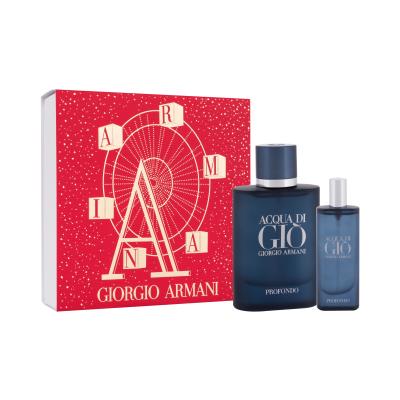 Giorgio Armani Acqua di Giò Profondo Set cadou Apă de parfum 75 ml + apă de parfum 15 ml