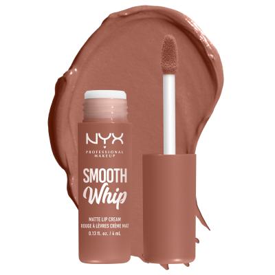 NYX Professional Makeup Smooth Whip Matte Lip Cream Ruj de buze pentru femei 4 ml Nuanţă 01 Pancake Stacks