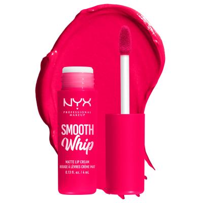 NYX Professional Makeup Smooth Whip Matte Lip Cream Ruj de buze pentru femei 4 ml Nuanţă 10 Pillow Fight