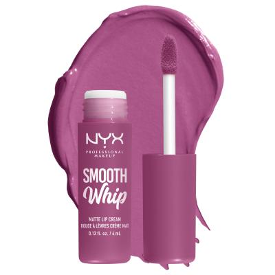 NYX Professional Makeup Smooth Whip Matte Lip Cream Ruj de buze pentru femei 4 ml Nuanţă 19 Snuggle Sesh