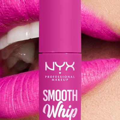 NYX Professional Makeup Smooth Whip Matte Lip Cream Ruj de buze pentru femei 4 ml Nuanţă 20 Pom Pom