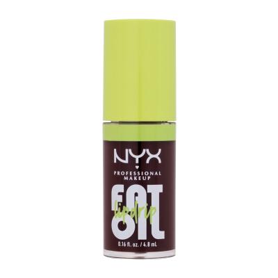 NYX Professional Makeup Fat Oil Lip Drip Ulei de buze pentru femei 4,8 ml Nuanţă 08 Status Update