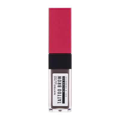 Maybelline Tattoo Brow 36H Styling Gel Gel și ceară pentru femei 6 ml Nuanţă 260 Deep Brown