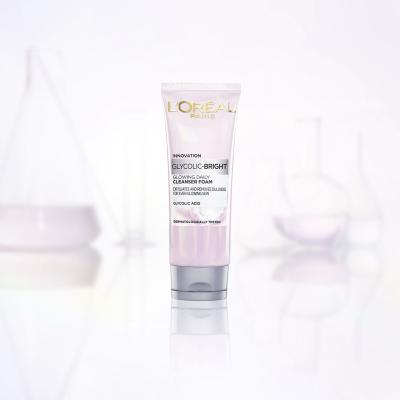 L&#039;Oréal Paris Glycolic-Bright Glowing Daily Cleanser Foam Spumă facială pentru femei 100 ml