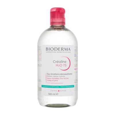 BIODERMA Créaline H2O TS Apă micelară pentru femei 500 ml
