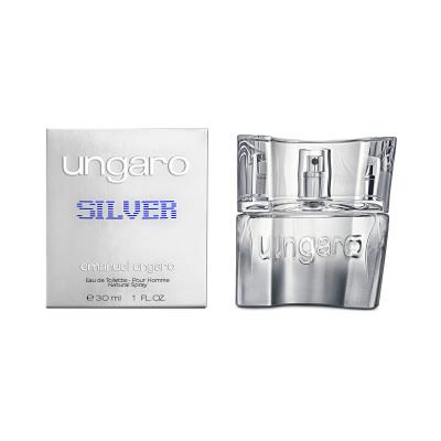Emanuel Ungaro Ungaro Silver Apă de toaletă pentru bărbați 30 ml