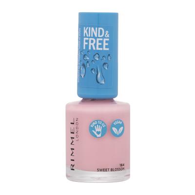Rimmel London Kind & Free Lac de unghii pentru femei 8 ml Nuanţă 164 Sweet Blossom