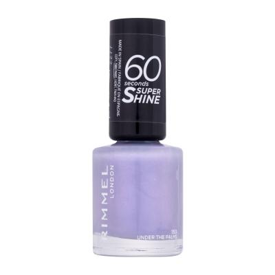 Rimmel London 60 Seconds Super Shine Lac de unghii pentru femei 8 ml Nuanţă 153 Under The Palms