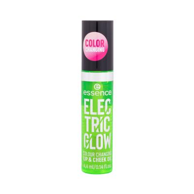 Essence Electric Glow Colour Changing Lip & Cheek Oil Ulei de buze pentru femei 4,4 ml