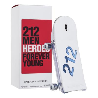 Carolina Herrera 212 Men Heroes Apă de toaletă pentru bărbați 50 ml Cutie cu defect