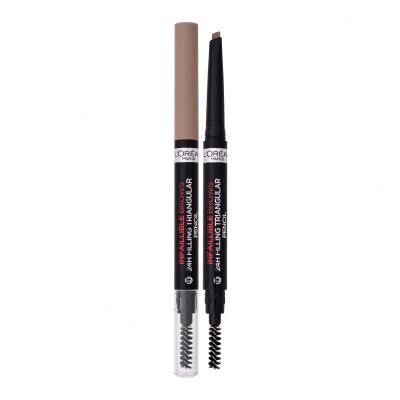 L'Oréal Paris Infaillible Brows 24H Filling Triangular Pencil Creion pentru femei 1 ml Nuanţă 07 Blonde
