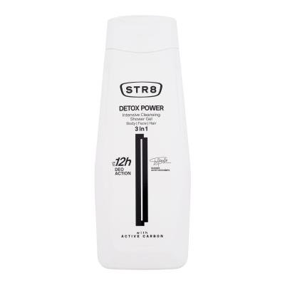 STR8 Detox Power Intensive Cleansing Shower Gel Gel de duș pentru bărbați 400 ml