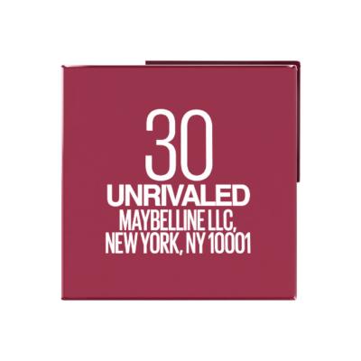 Maybelline Superstay Vinyl Ink Liquid Ruj de buze pentru femei 4,2 ml Nuanţă 30 Unrivaled