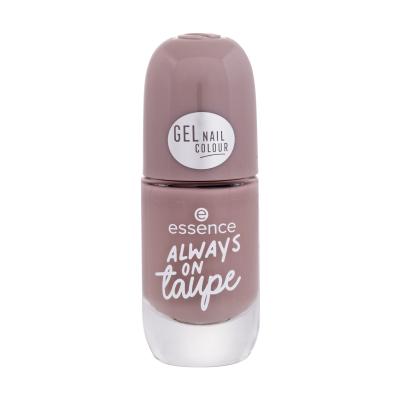 Essence Gel Nail Colour Lac de unghii pentru femei 8 ml Nuanţă 37 Always On Taupe