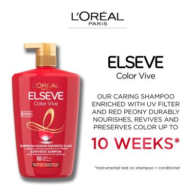 L&#039;Oréal Paris Elseve Color-Vive Protecting Shampoo Șampon pentru femei 1000 ml