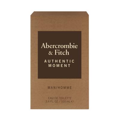 Abercrombie &amp; Fitch Authentic Moment Apă de toaletă pentru bărbați 100 ml