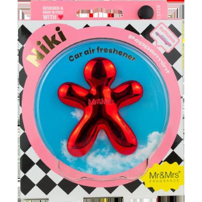 Mr&amp;Mrs Fragrance Niki Peppermint Chrome Parfumuri de mașină 1 buc