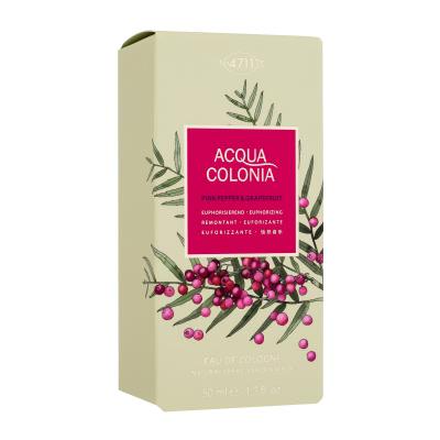 4711 Acqua Colonia Pink Pepper &amp; Grapefruit Apă de colonie 50 ml