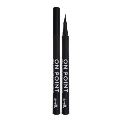 Barry M On Point Black Waterproof Precision Eyeliner Tuș de ochi pentru femei 1 ml Nuanţă Black