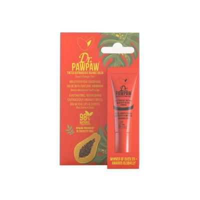 Dr. PAWPAW Balm Tinted Outrageous Orange Balsam de buze pentru femei 10 ml