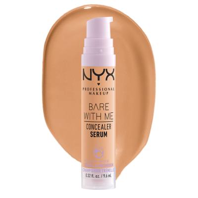 NYX Professional Makeup Bare With Me Serum Concealer Anticearcăn pentru femei 9,6 ml Nuanţă 5.5 Medium Golden