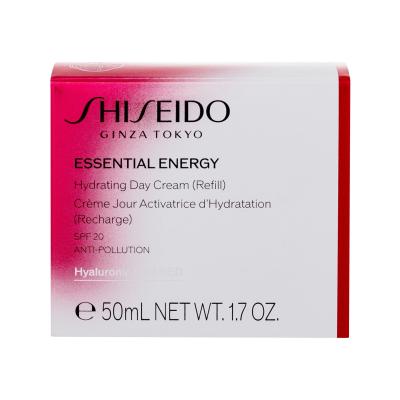 Shiseido Essential Energy Hydrating Day Cream SPF20 Cremă de zi pentru femei Rezerva 50 ml
