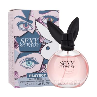 Playboy Sexy, So What Apă de toaletă pentru femei 40 ml
