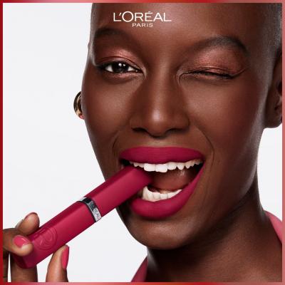 L&#039;Oréal Paris Infaillible Matte Resistance Lipstick Ruj de buze pentru femei 5 ml Nuanţă 200 Lipstick&amp;Chill